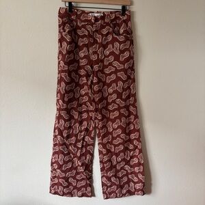 Zara Terracotta Jasmine Pant Size medium